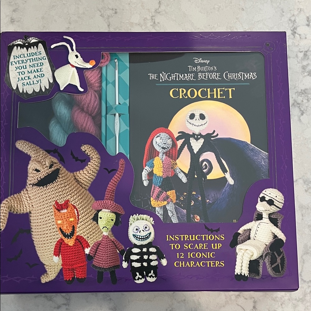 Disney The Nightmare Before Christmas Crochet Kit NWT